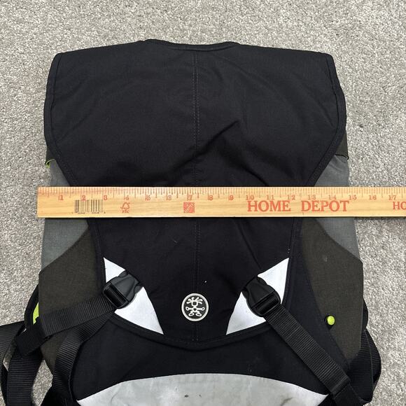 Crumpler The Seedybar Backpack Black Green Ripstop Nylon Reflective - Picture 5 of 6